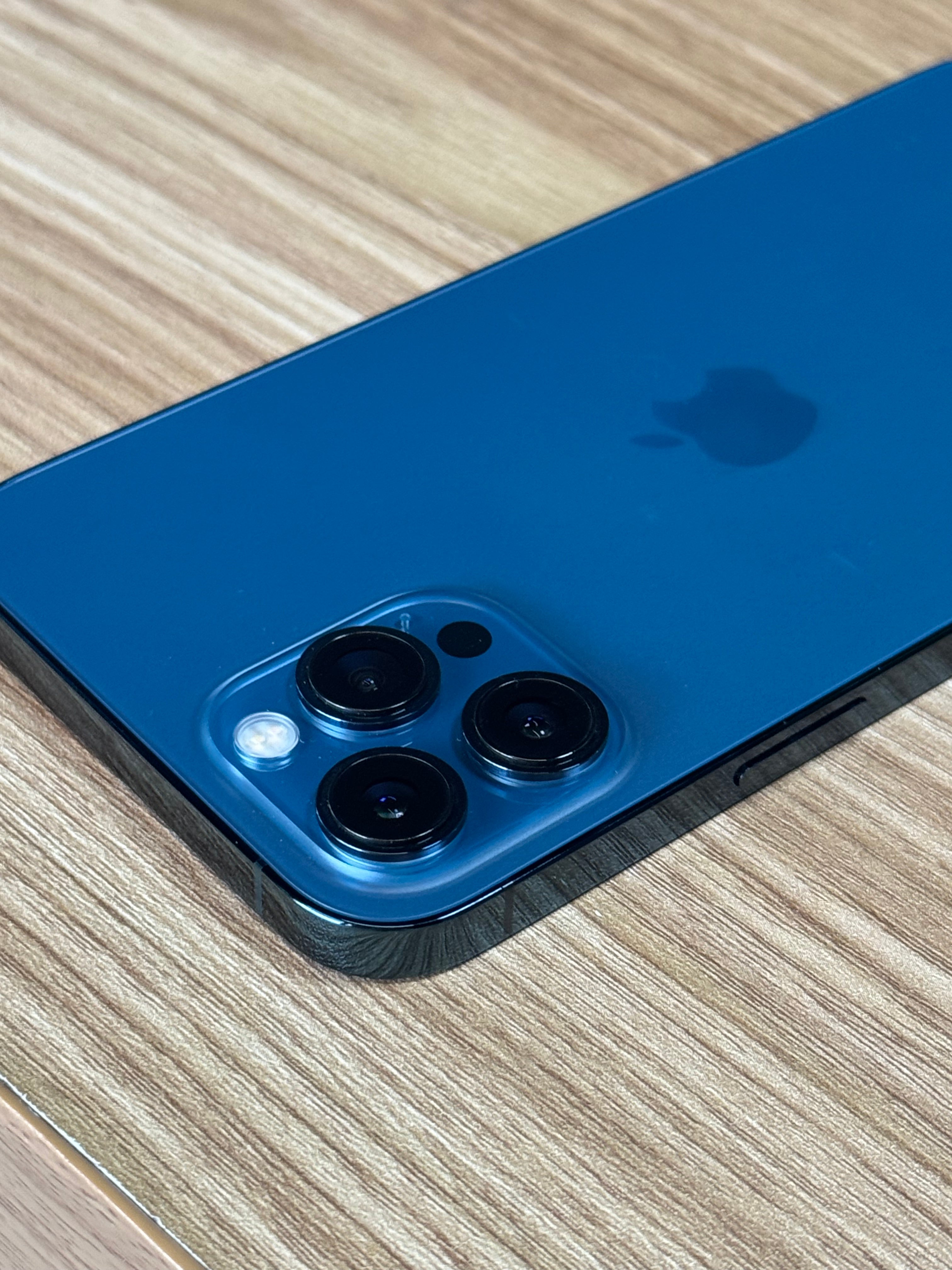 Pre-owned Apple iPhone 12 Pro Max (128GB Blue) - Like New