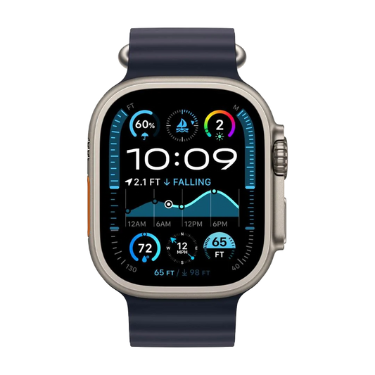 Apple Watch Ultra 2 49mm (Titanium Blue Ocean Band) - A grade