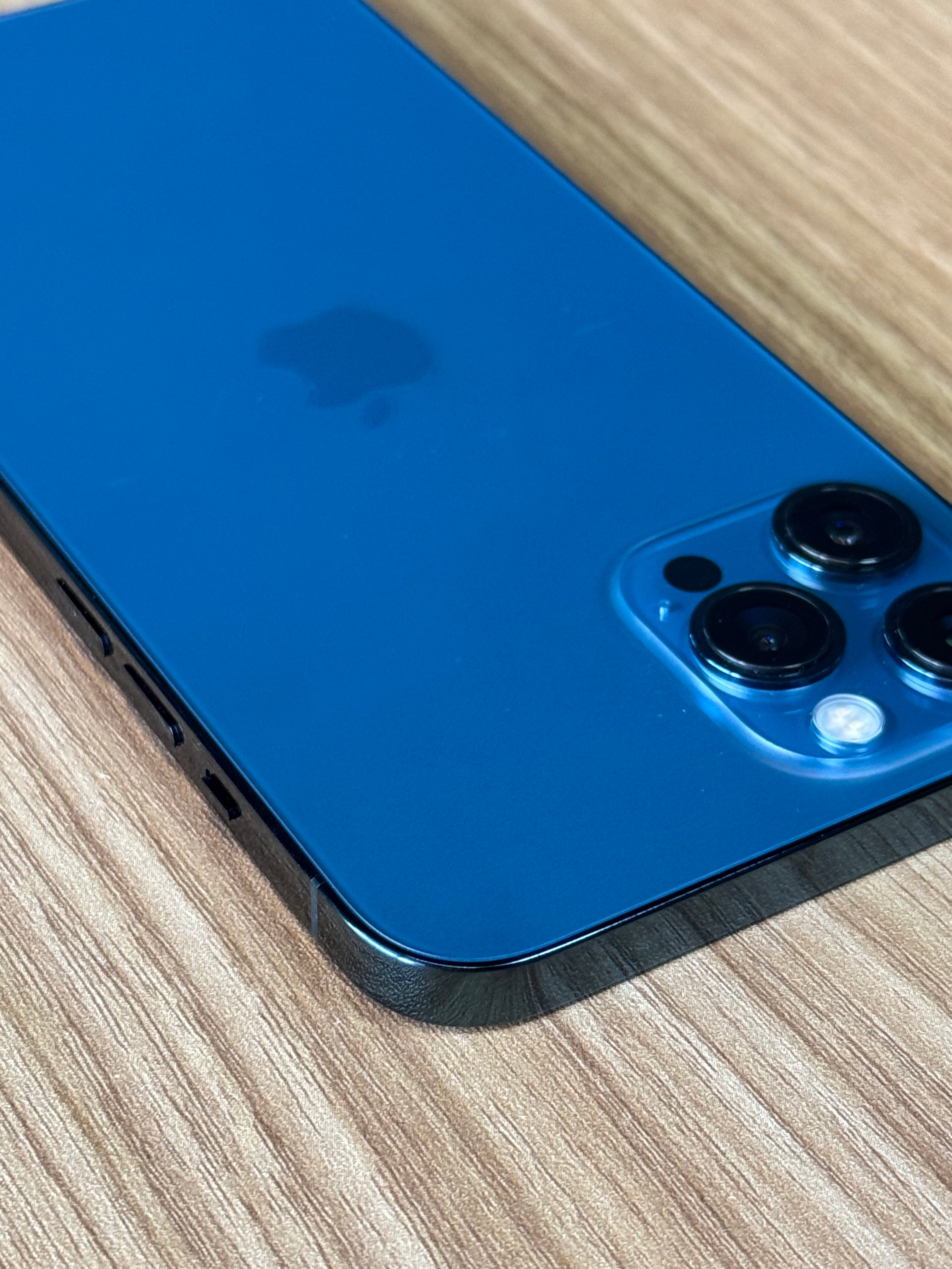 Pre-owned Apple iPhone 12 Pro Max (128GB Blue) - Like New