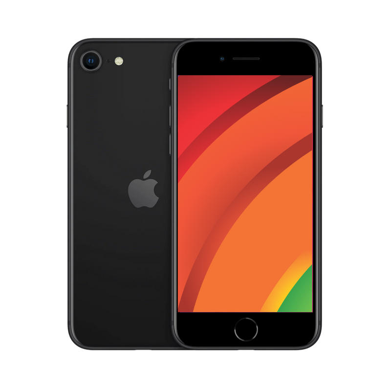 Pre-owned Apple iPhone SE3 (64GB Black, 2022) - B-grade
